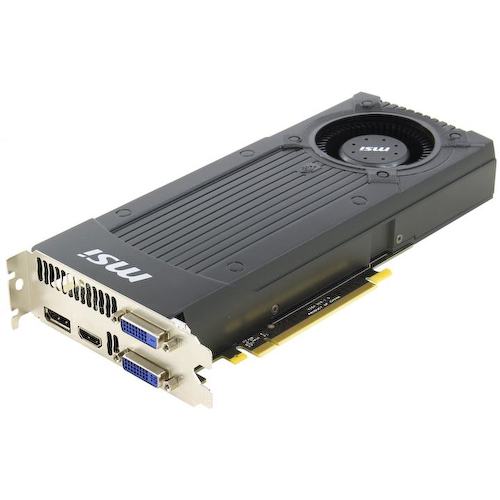 Игровая видеокарта MSI OC N660Ti-2GD5/OCV1 2 Гб GDDR5