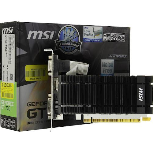 Видеокарта MSI N730K-2GD3H/LP 2 Гб DDR3