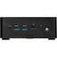 Неттоп MSI 936-B0B111-080 Cubi NUC 1M-052BRU Core 5 120U (1.4) Graphics CR noOS GbitEth WiFi BT 120W черный (936-B0B111, вид спереди
