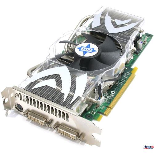Видеокарта MSI NX7900GTO-T2D512E 512 Мб GDDR3