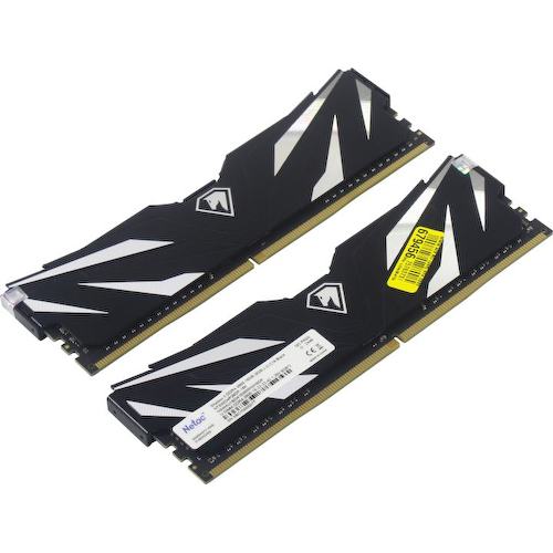 Модуль памяти Netac Shadow II <NTSWD4P36DP-16K> DDR4 2x 8 Гб <PC4-28800>