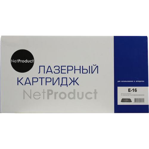 Картридж черный (или контейнер с черными чернилами) NetProduct N-E-16