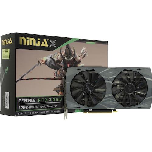 Игровая видеокарта Ninja NK306F126F GeForce<sup>®</sup> RTX 3060 12 Гб GDDR6