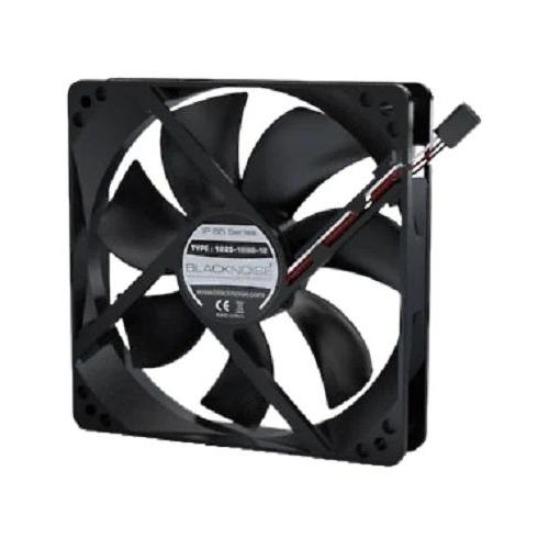 1225-19-12 Вентилятор промышленный Noiseblocker IP55 Serie 1225-19-12, 120x120x25 мм, 1900 об/мин, 35 дБА, напр. 12В