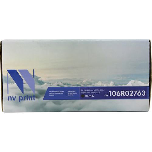 Картридж черный (или контейнер с черными чернилами) NV-Print 106R02763