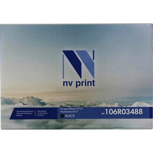 Картридж черный (или контейнер с черными чернилами) NV-Print 106R03488
