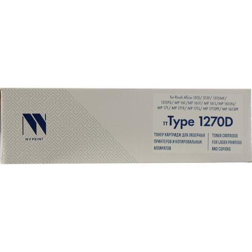 Картридж черный (или контейнер с черными чернилами) NV-Print 1270D
