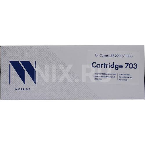Картридж черный (или контейнер с черными чернилами) NV-Print Cartridge 703