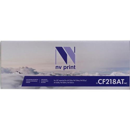 Картридж черный (или контейнер с черными чернилами) NV-Print CF218AT-NC