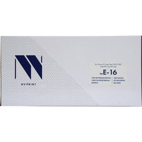 Картридж черный (или контейнер с черными чернилами) NV-Print E-16