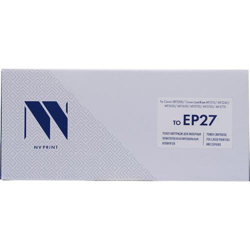 Картридж черный (или контейнер с черными чернилами) NV-Print EP-27