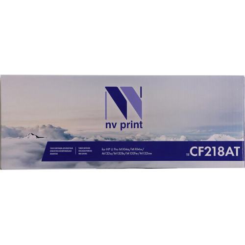Картридж черный (или контейнер с черными чернилами) NV-Print NV-CF218AT