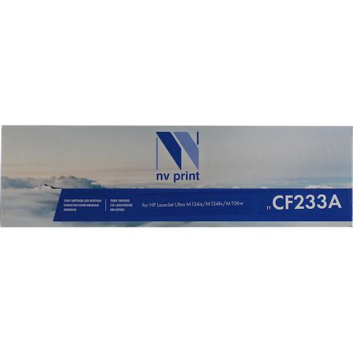 Картридж черный (или контейнер с черными чернилами) NV-Print NV-CF233A