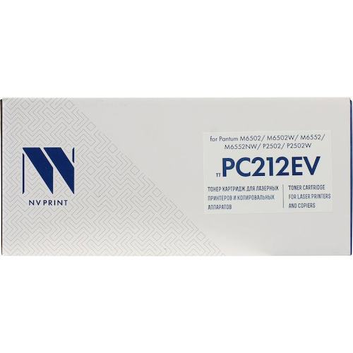 Картридж черный (или контейнер с черными чернилами) NV-Print PC212EV