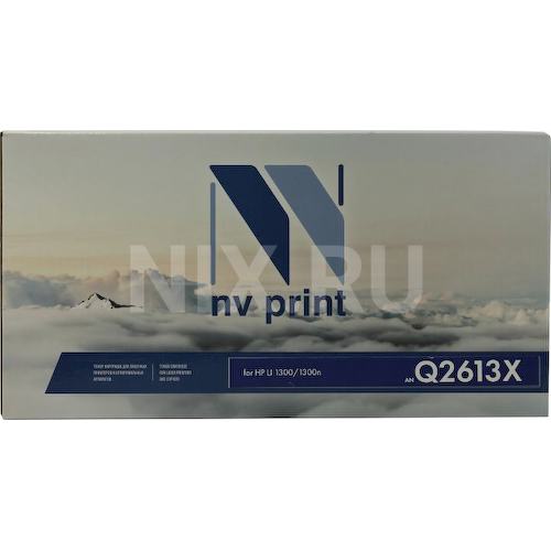 Картридж черный (или контейнер с черными чернилами) NV-Print Q2613X (№13X) (экономичный)