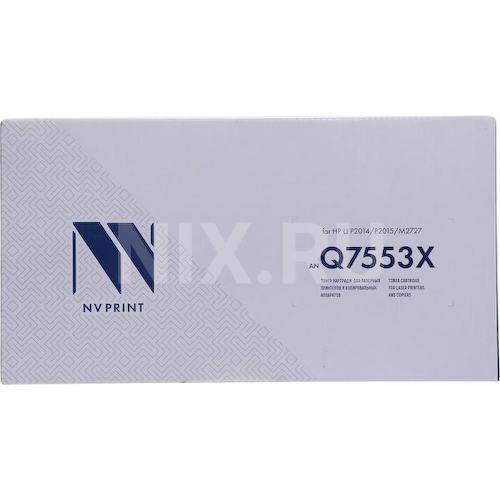 Картридж черный (или контейнер с черными чернилами) NV-Print Q7553X (№53X) (экономичный)