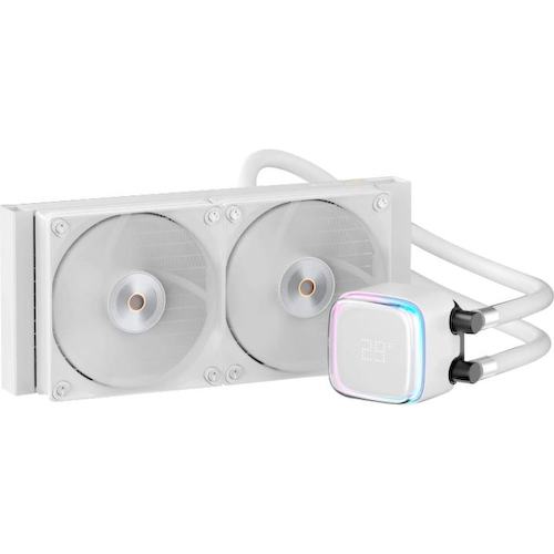 Iota-L24-WH Cooler Ocypus Iota L24 WH ARGB White 280W/ All Intel/ AMD AM*/ Digital display / Screws