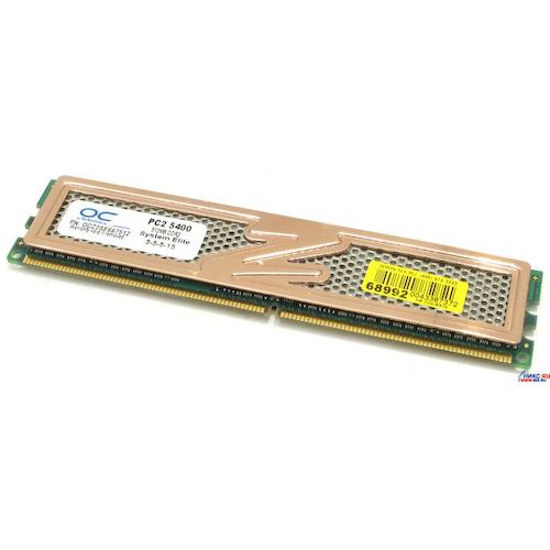 Модуль памяти OCZ System Elite Edition <OCZ2SE667512> DDR2 1x 512 Мб <PC2-5400>