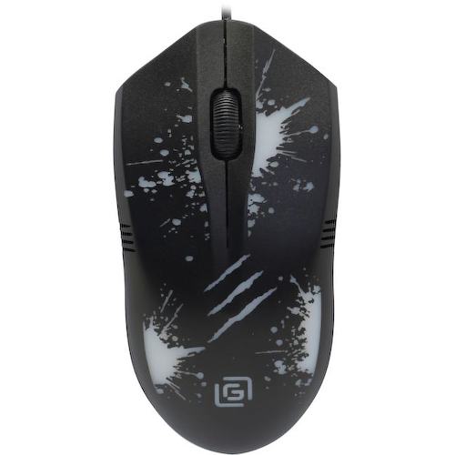 Проводная Мышь OKLICK Optical Mouse 399M STIGMA (USB, 3btn, 1000 dpi)