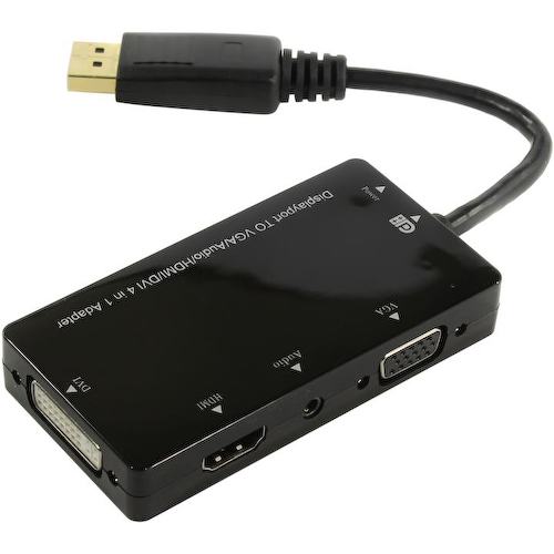DisplayPort -> HDMI/DVI/VGA Переходник Orient C311 0.2 м.