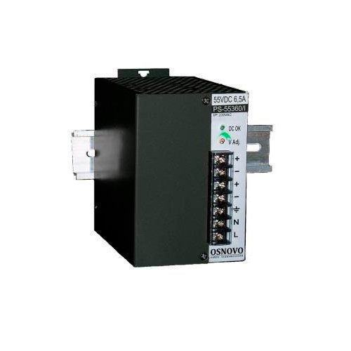 OSNOVO PS-55360/I Промышленный блок питания. DC55V, 6,5A (360W). Диапазон входных напряжений: AC195-265V