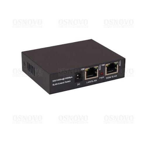OSNOVO <TR-IP1(800M)> Удлинитель LAN (1 x 100 Мбит/с)