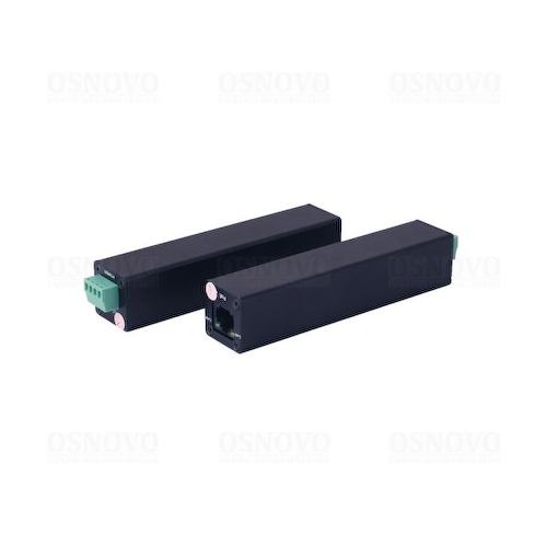 OSNOVO TR-IP1PoE(500m) Удлинитель FE PoE (VDSL) до 500м, передатчик + приемник,