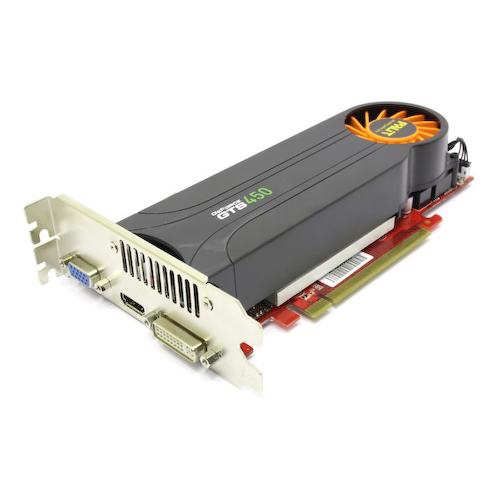 Видеокарта Palit GeForce<sup>®</sup> GTS 450 (1024MB GDDR5) GeForce<sup>®</sup> GTS 450 (128-bit) 1 Гб GDDR5 (OEM)