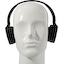 Наушники с микрофоном Panasonic RB-HF420BGEK Black, вид спереди