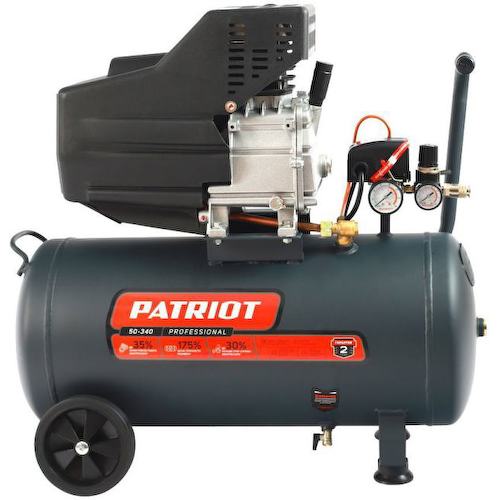 525301950 Компрессор поршневой Patriot Professional 50-340 безмасляный 340л/мин 50л 2000Вт