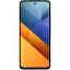 Смартфон POCO M6 Black 128 Гб Dual nano SIM, вид спереди