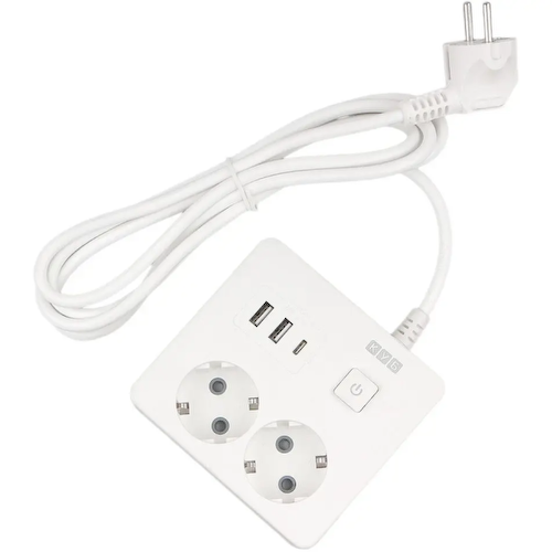 Удлинитель 3.5 кВт Power Cube PC-1-2M