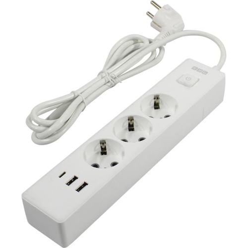 Удлинитель 3.5 кВт Power Cube PC-5-2M