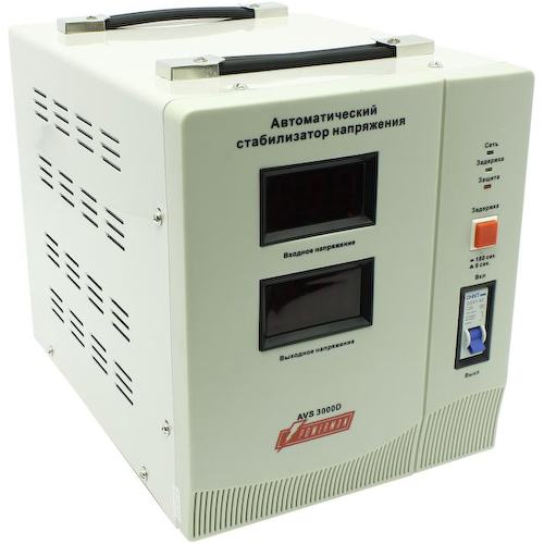 Стабилизатор напряжения 3000 ВА PowerMan AVS 3000 D