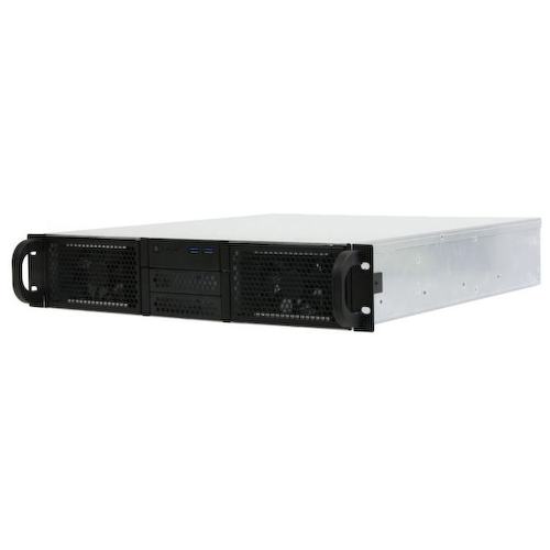 Серверный корпус 2U Procase RE204-D0H8-FM-55 MicroATX без БП