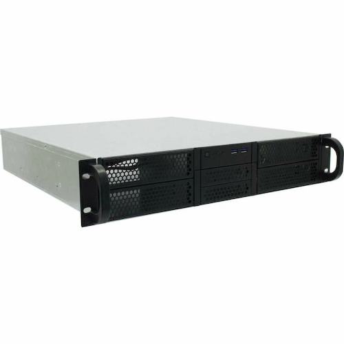 Серверный корпус 2U Procase RE204-D4H2-A-45 ATX без БП