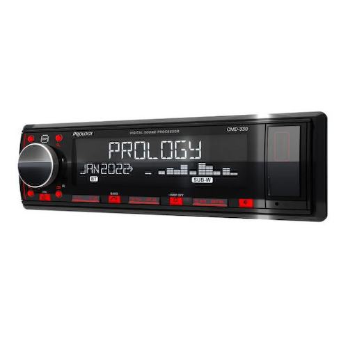 Prology <CMD-330> Автомагнитола (4x55W, FM, BT, USB)
