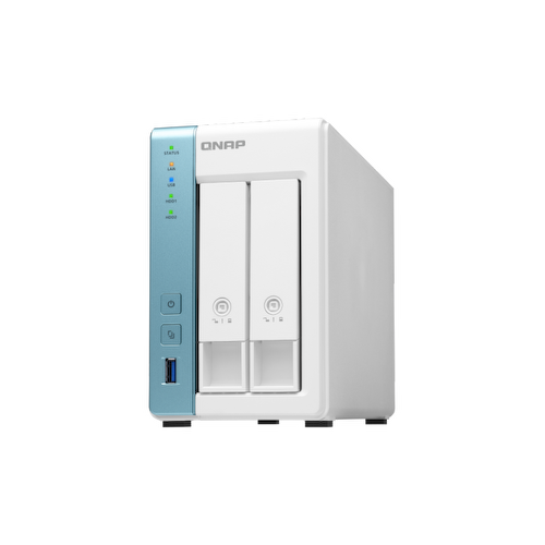 Сетевое хранилище на 2 диска QNAP TS-231K