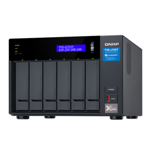 Сетевое хранилище на 6 дисков QNAP TVS-672XT-i5-8G (Legacy)