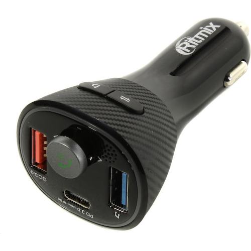 FM-трансмиттер с Bluetooth Ritmix FMT-B300