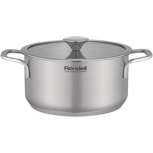 Кастрюля Rondell Modern RDS-1746 2л. d=18см (с крышкой) стальной