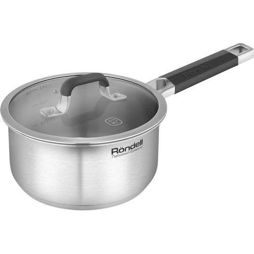 Ковш Rondell Stolz RDS-1751 1.4л. d=16см (с крышкой) стальной