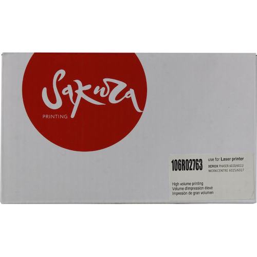 Картридж черный (или контейнер с черными чернилами) SAKURA 106R02763