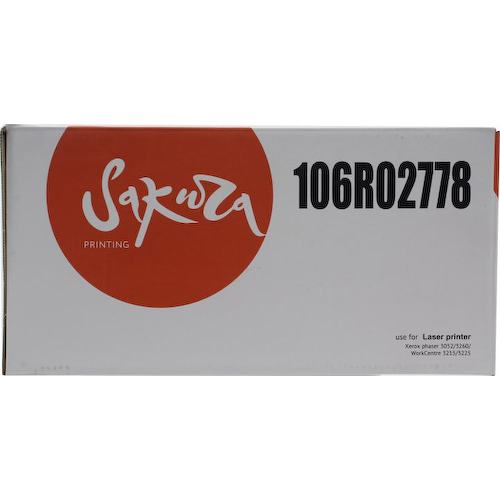 Картридж черный (или контейнер с черными чернилами) SAKURA 106R02778