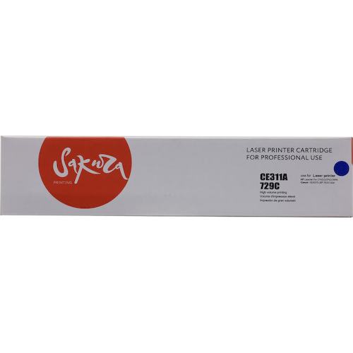 Картридж цветной (или контейнер с цветными чернилами) SAKURA CE311A/729C