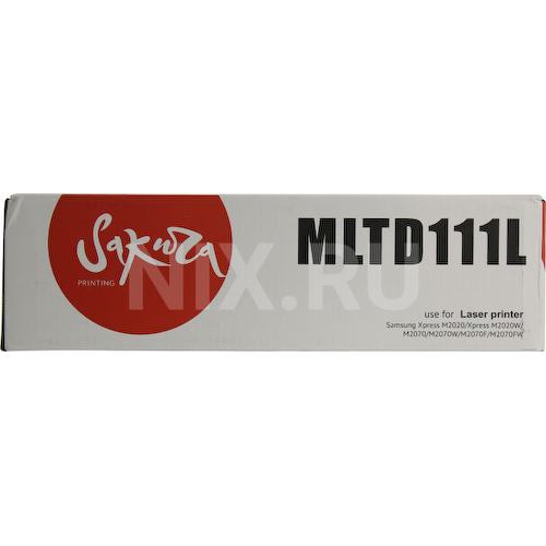 Картридж черный (или контейнер с черными чернилами) SAKURA MLTD111L