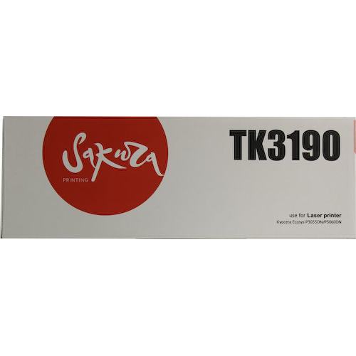 Картридж черный (или контейнер с черными чернилами) SAKURA TK3190