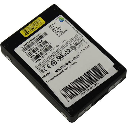 SSD Samsung PM1643a <MZILT800HBHQ-00007>