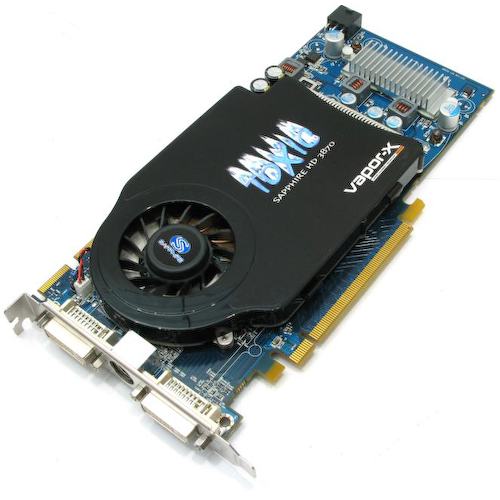 Видеокарта Sapphire RADEON HD 3870 TOXIC RADEON HD 3870 512 Мб GDDR4 (OEM)