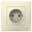 Розетка силовая Schneider Electric Blanca BLNRS001012, вид спереди